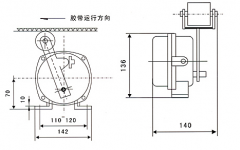 速度開關(guān)，測速傳感器XSAV11801（低速型）高低速速度開關(guān)