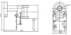 SJK-1、SJK-11皮帶打滑開(kāi)關(guān)皮帶測(cè)速傳感器DH-J打滑開(kāi)關(guān)