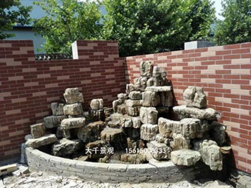 點擊查看詳細(xì)信息<br>標(biāo)題：真石假山 閱讀次數(shù)：1604
